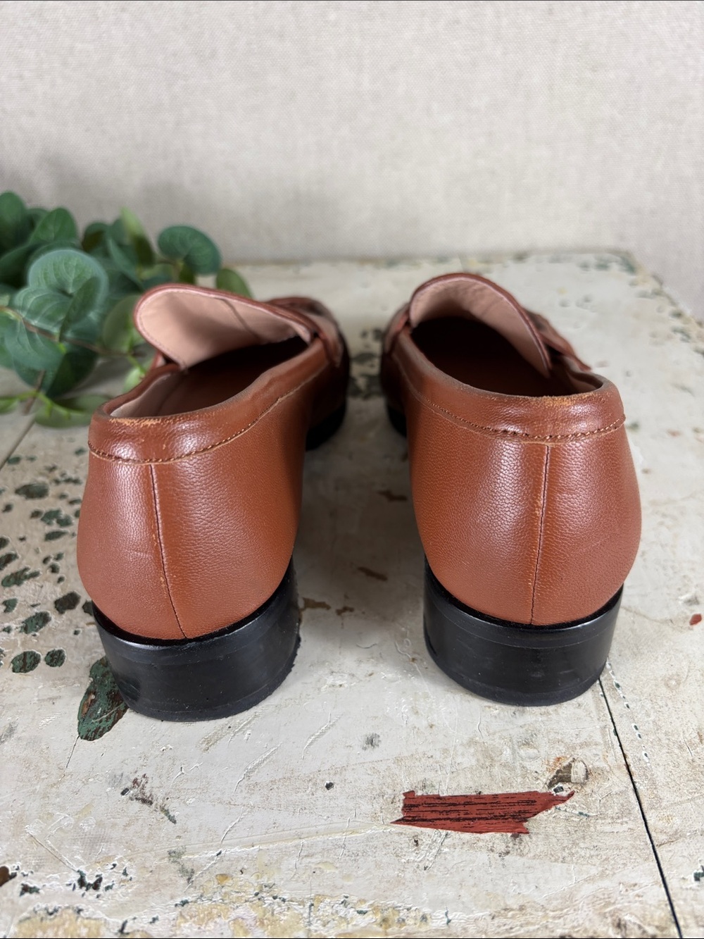 J. Crew >  Classic Leather Penny Loafers in Brown 6 - Picture 6 of 9